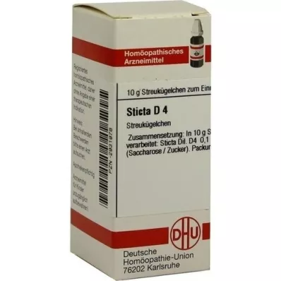 STICTA D 4 Globuli, 10 g