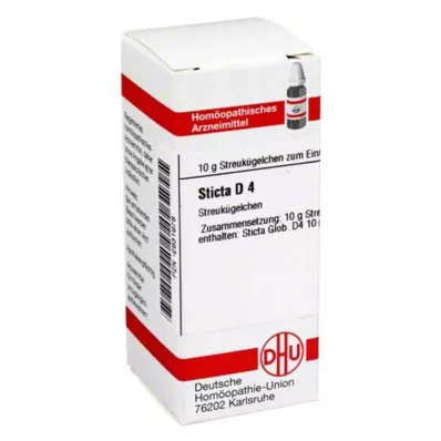 STICTA D 4 Globuli, 10 g