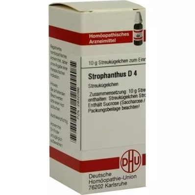 STROPHANTHUS D 4 Globuli, 10 g