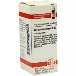 VERATRUM ALBUM C 30 Globuli, 10 g