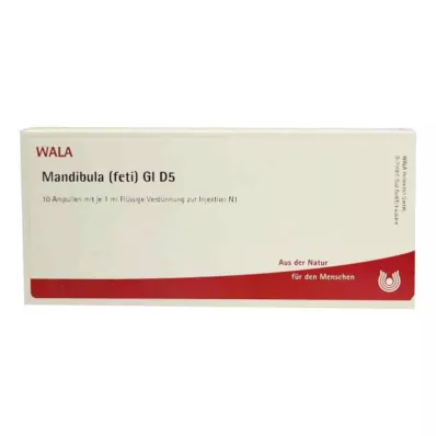 MANDIBULA feti GL D 5 Ampullen, 10X1 ml
