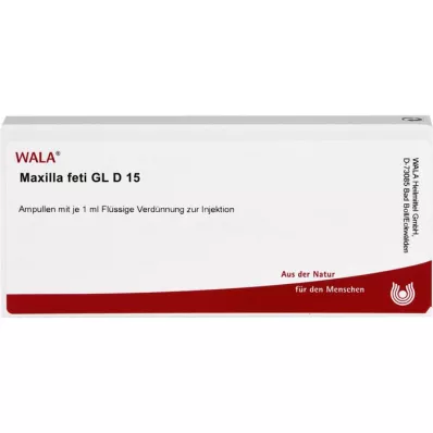 MAXILLA feti GL D 15 Ampullen, 10X1 ml