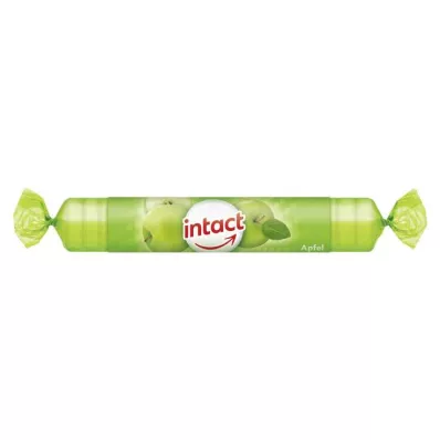 INTACT Traubenzucker Rolle Apfel, 40 g