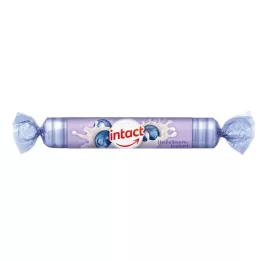 INTACT Traubenzucker Rolle Heidelbeere Joghurt, 40 g