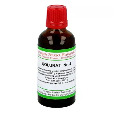 SOLUNAT Nr.4 Tropfen, 50 ml