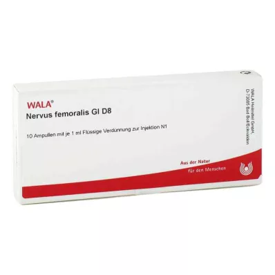NERVUS FEMORALIS GL D 8 Ampullen, 10X1 ml NERVUS FEMORALIS GL D 8 Ampullen, 10X1 ml