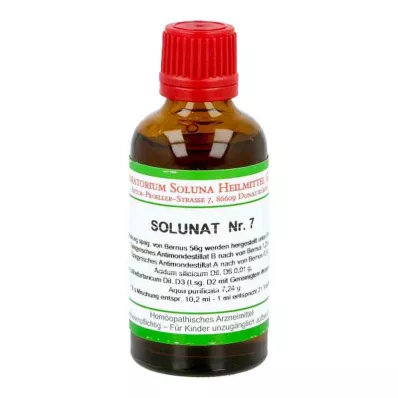 SOLUNAT Nr.7 Tropfen, 50 ml