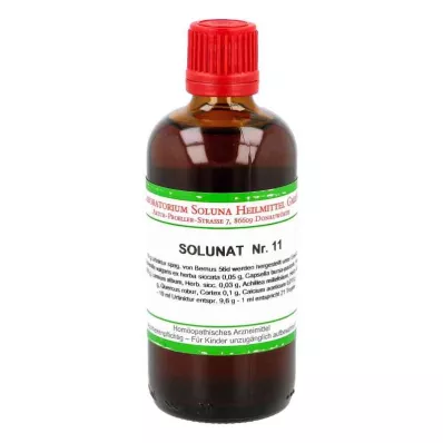 SOLUNAT Nr.11 Tropfen, 100 ml