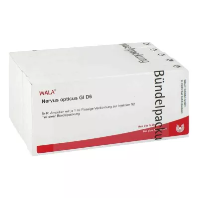 NERVUS OPTICUS GL D 6 Ampullen, 50X1 ml