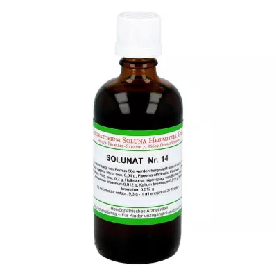 SOLUNAT Nr.14 Tropfen, 100 ml