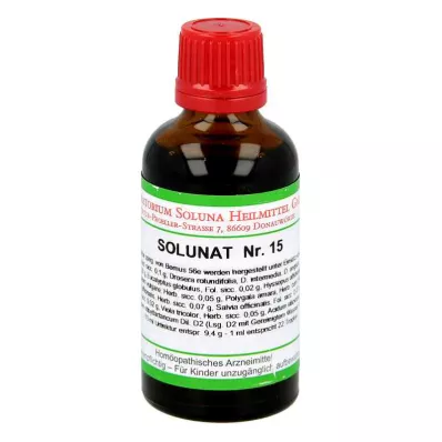 SOLUNAT Nr.15 Tropfen, 50 ml