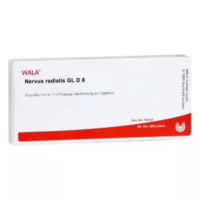 NERVUS RADIALIS GL D 8 Ampullen, 10X1 ml