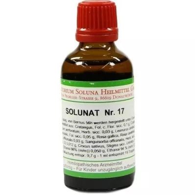 SOLUNAT Nr.17 Tropfen, 50 ml