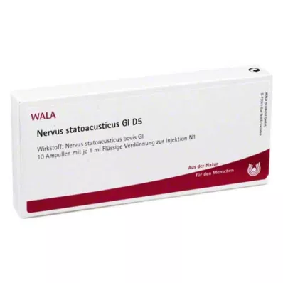 NERVUS STATOACUSTICUS GL D 5 Ampullen, 10X1 ml