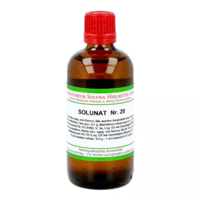 SOLUNAT Nr.20 Tropfen, 100 ml