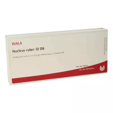 NUCLEUS ruber GL D 8 Ampullen, 10X1 ml NUCLEUS ruber GL D 8 Ampullen, 10X1 ml
