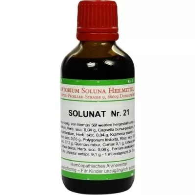 SOLUNAT Nr.21 Tropfen, 50 ml