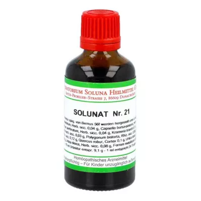 SOLUNAT Nr.21 Tropfen, 50 ml