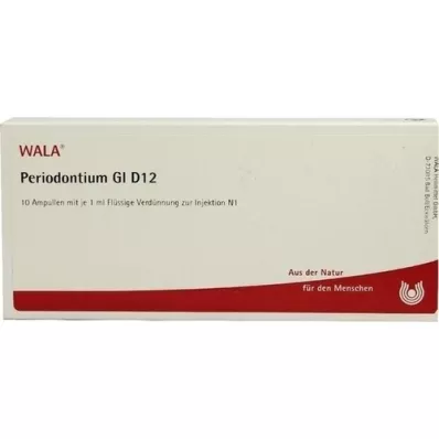 PERIODONTIUM GL D 12 Ampullen, 10X1 ml