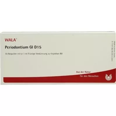 PERIODONTIUM GL D 15 Ampullen, 10X1 ml