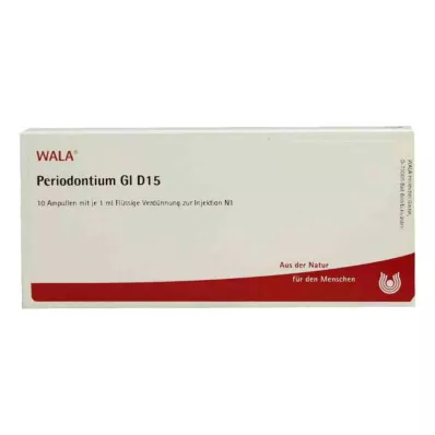 PERIODONTIUM GL D 15 Ampullen, 10X1 ml PERIODONTIUM GL D 15 Ampullen, 10X1 ml