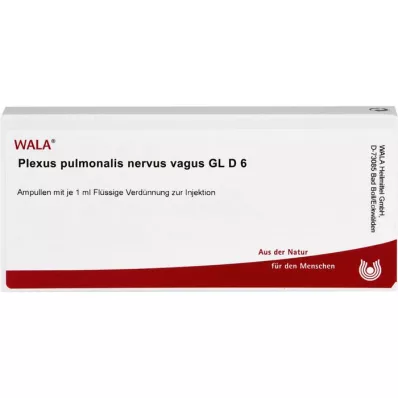 PLEXUS PULMONALIS Nervus vagus GL D 6 Ampullen, 10X1 ml