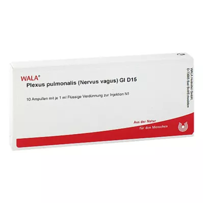 PLEXUS PULMONALIS Nervus vagus GL D 15 Ampullen, 10X1 ml
