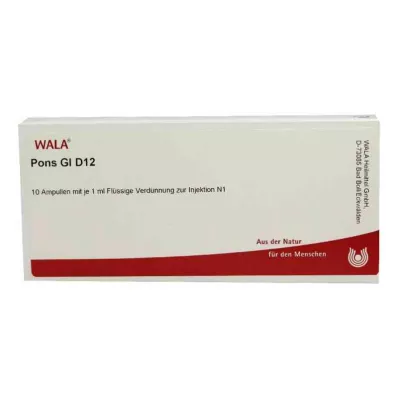 PONS GL D 12 Ampullen, 10X1 ml
