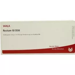 RECTUM GL D 30 Ampullen, 10X1 ml