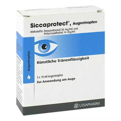 SICCAPROTECT Augentropfen, 3X10 ml SICCAPROTECT Augentropfen, 3X10 ml