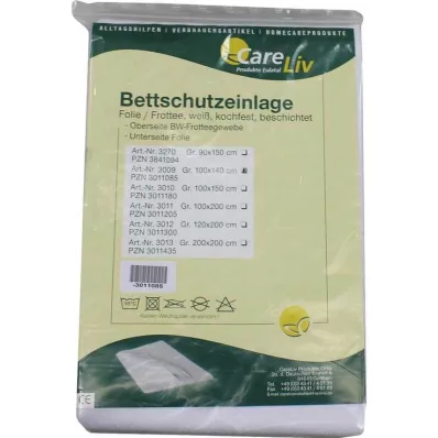 BETTSCHUTZEINLAGE Folie Frottee 100x140 cm, 1 St BETTSCHUTZEINLAGE Folie Frottee 100x140 cm, 1 St