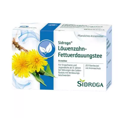 SIDROGA Löwenzahn Tee Filterbeutel, 20X1.5 g