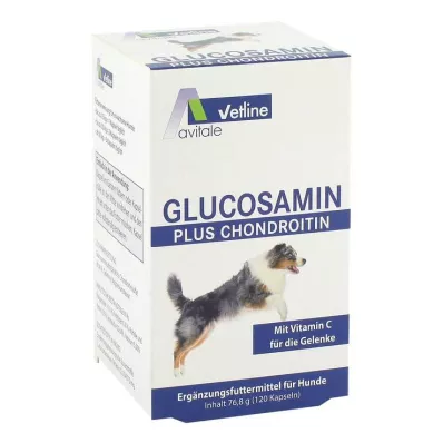 GLUCOSAMIN+CHONDROITIN Kapseln für Hunde, 120 St GLUCOSAMIN+CHONDROITIN Kapseln für Hunde, 120 St