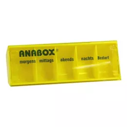 ANABOX Tagesbox gelb, 1 St