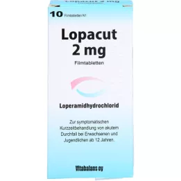 LOPACUT 2 mg Filmtabletten, 10 St