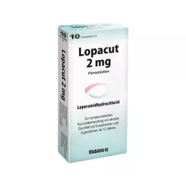 LOPACUT 2 mg Filmtabletten, 10 St