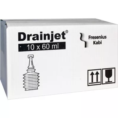 FREKA DRAINJET Kochsalzlösung 0,9% ISO, 10X60 ml