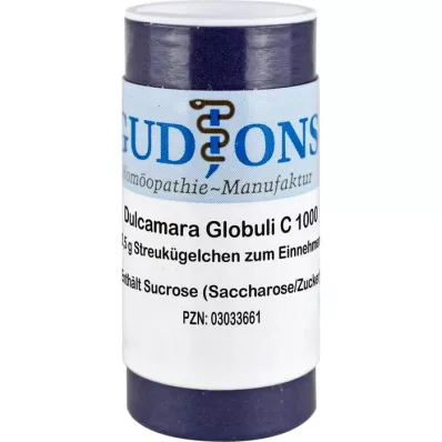DULCAMARA C 1000 Einzeldosis Globuli, 0.5 g