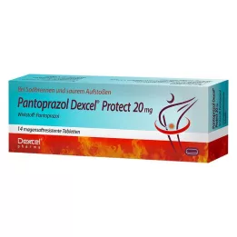 PANTOPRAZOL Dexcel Protect 20 mg magensaftres.Tab., 14 St