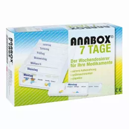 ANABOX 7 Tage Wochendosierer weiß, 1 St