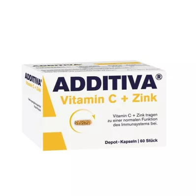 ADDITIVA Vitamin C Depot 300 mg Kapseln, 60 St