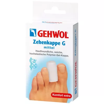 GEHWOL Polymer Gel Zehenkappe G mittel, 2 St
