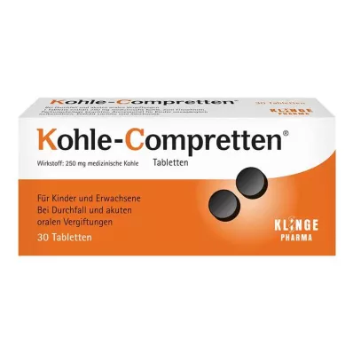 KOHLE Compretten Tabletten, 30 St