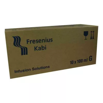 NATRIUMHYDROGENCARBONAT 8,4% Glas Infusionslsg., 10X100 ml