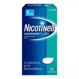 NICOTINELL Lutschtabletten 1 mg Mint, 36 St