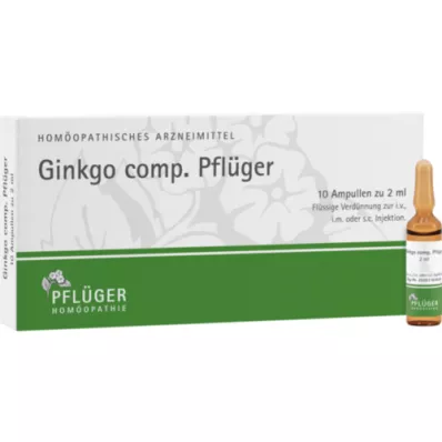 GINKGO COMP.Pflüger Ampullen, 10 St