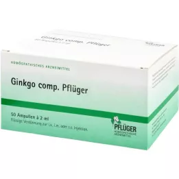 GINKGO COMP.Pflüger Ampullen, 50 St