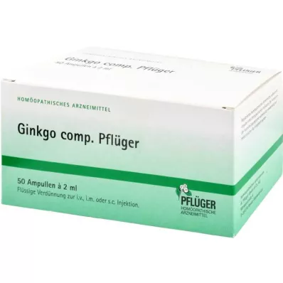GINKGO COMP.Pflüger Ampullen, 50 St