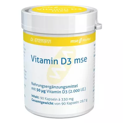 VITAMIN D3 MSE Kapseln, 90 St