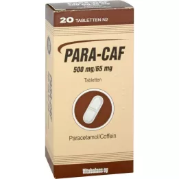 PARA CAF 500 mg/65 mg Tabletten, 20 St